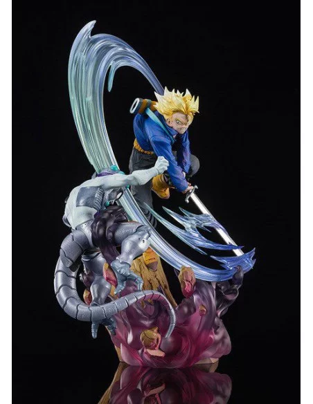 Dragon Ball Z Estatua FiguartsZERO (Extra Battle) Super Saiyan Trunks The second Super Saiyan 28 cm