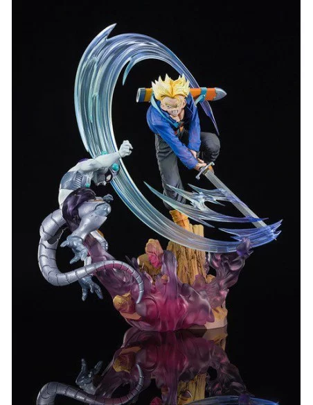 Dragon Ball Z Estatua FiguartsZERO (Extra Battle) Super Saiyan Trunks The second Super Saiyan 28 cm