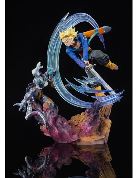 Dragon Ball Z Estatua FiguartsZERO (Extra Battle) Super Saiyan Trunks The second Super Saiyan 28 cm