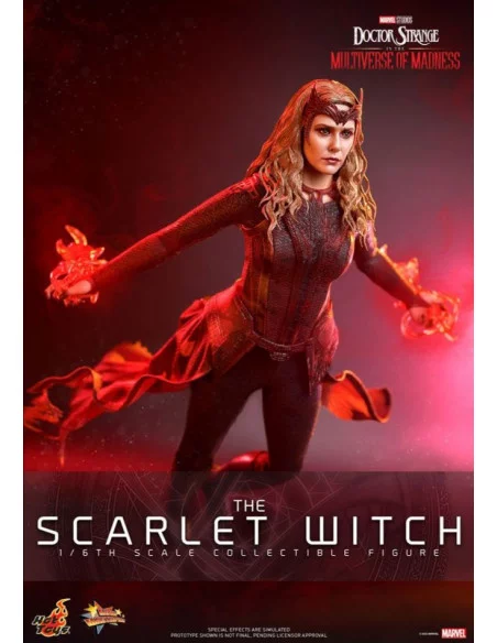 Doctor Strange en el Multiverso de la Locura Figura 1/6 The Scarlet Witch Hot Toys 28 cm