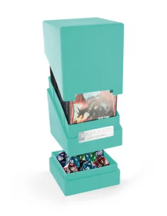 es::Monolith Deck Case 100+ Caja de Cartas Tamaño Estándar Turquesa