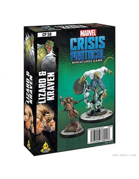 es::Marvel Crisis Protocol: Lizard & Kraven (Inglés)