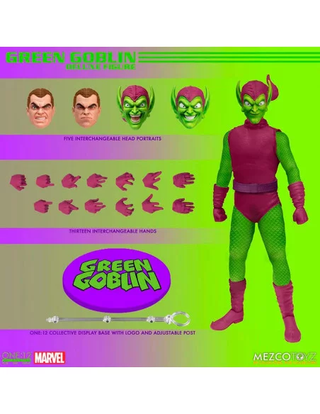 es::Marvel Universe Figura Green Goblin Deluxe Edition One:12 Collective 16 cm
