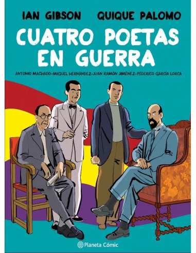 es::Cuatro poetas en guerra (novela gráfica)