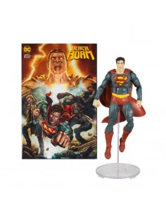 es::DC Black Adam Page Punchers Figura & Cómic Superman 18 cm 2