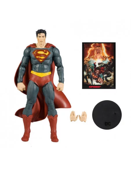 es::DC Black Adam Page Punchers Figura & Cómic Superman 18 cm