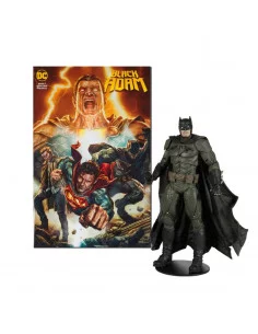 es::DC Black Adam Page Punchers Figura & Cómic Batman 18 cm 2