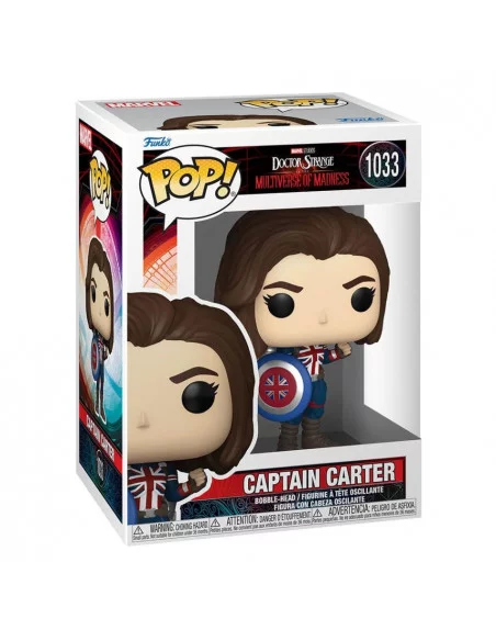 es::Doctor Strange in the Multiverse of Madness Funko POP! Captain Carter 9 cm