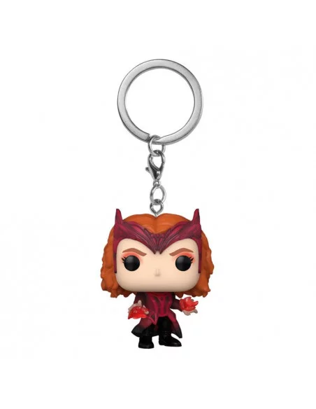 es::Doctor Strange in the Multiverse of Madness Llavero Pocket POP! Scarlet Witch 4 cm
