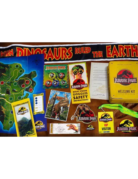 es::Jurassic Park Caja metálica Welcome Kit Standard