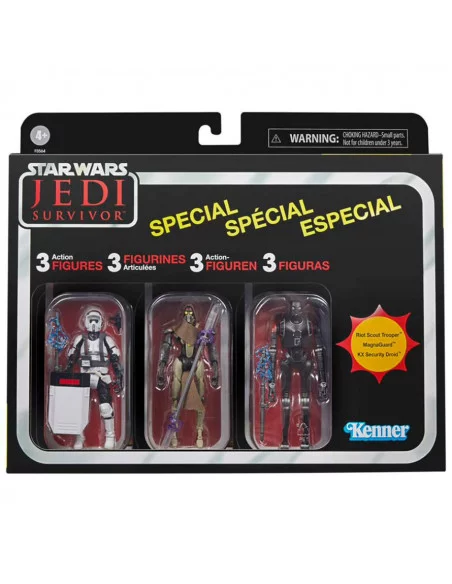 es::Star Wars Jedi: Survivor Vintage Collection Gaming Greats Pack de 3 Figuras Special 10 cm