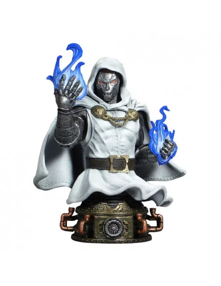 es::Marvel Busto Doctor Doom White Armor DCD 40th Anniversary Previews Exclusive 15 cm