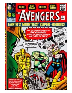 es::The Marvel Comics Library: Avengers vol. 1. 1963-1965