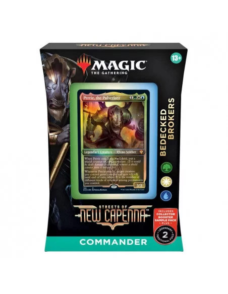es::Magic the Gathering Streets of New Capenna Bedecked Brokers Mazo de Commander en inglés