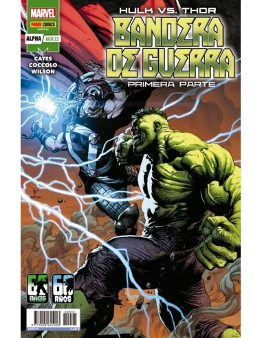 Hulk Vs. Thor Alpha. Bandera de...