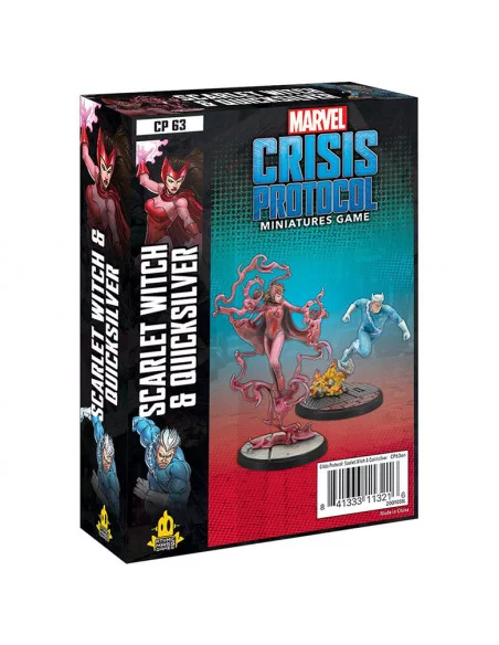 es::Marvel Crisis Protocol: Scarlet Witch & Quicksilver (Inglés)