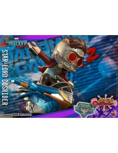 es::Guardianes de la Galaxia Minifigura con luz y sonido CosRider Star Lord Hot Toys 15 cm 2