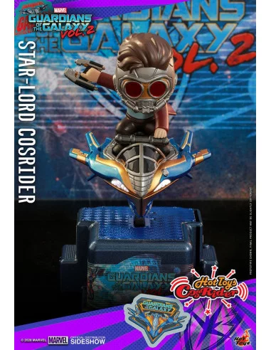 es::Guardianes de la Galaxia Minifigura con luz y sonido CosRider Star Lord Hot Toys 15 cm