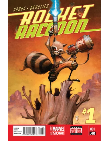 es::Rocket Raccoon 1 (2014) Regular cover - Marvel Comics USA