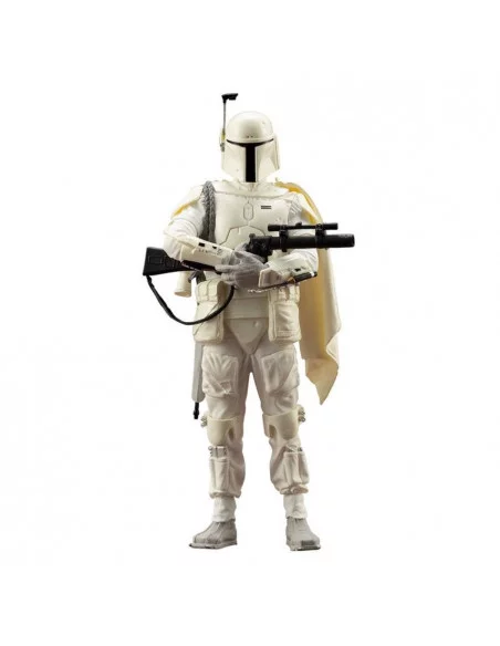 es::Star Wars Estatua ARTFX+ 1/10 Boba Fett White Armor Ver. 18 cm