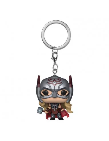 es::Thor: Love & Thunder Llavero Pocket POP! Mighty Thor 4 cm