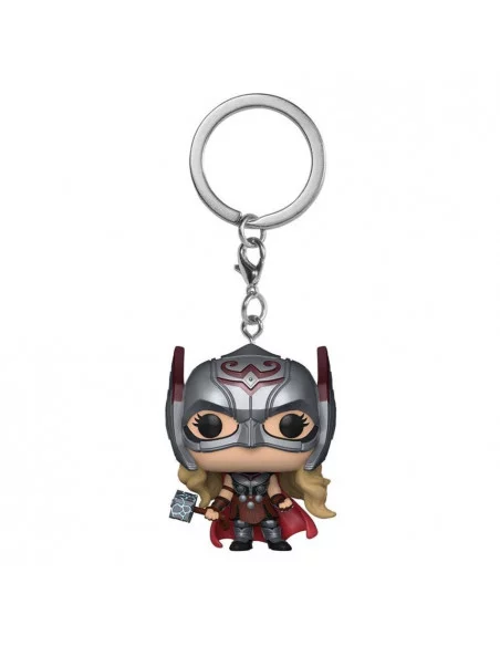 es::Thor: Love & Thunder Llavero Pocket POP! Mighty Thor 4 cm