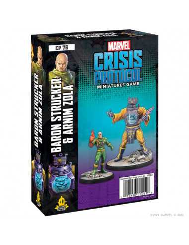 es::Marvel Crisis Protocol: Baron Von Strucker & Arnim Zola (Inglés)