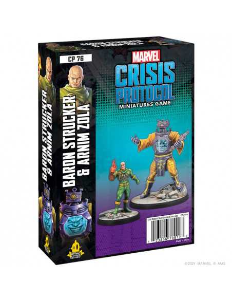 es::Marvel Crisis Protocol: Baron Von Strucker & Arnim Zola (Inglés)
