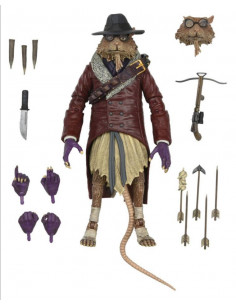 es::Universal Monsters x TMNT Figura Splinter as Van Helsing 18 cm