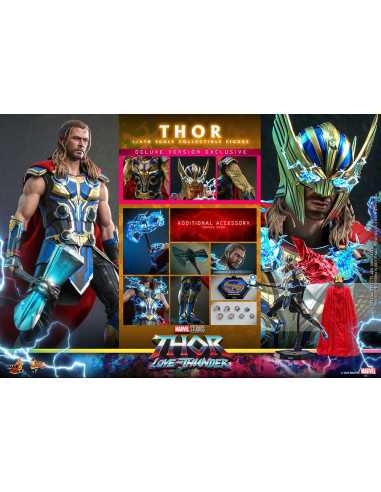 es::Thor: Love and Thunder Figura 1/6 Thor (Deluxe Version) Hot Toys 32 cm