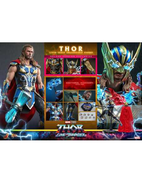 es::Thor: Love and Thunder Figura 1/6 Thor (Deluxe Version) Hot Toys 32 cm