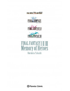 es::Final Fantasy I, II, III Memory of Heroes (novela) 