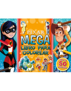 es::Pixar. Megalibro para colorear 