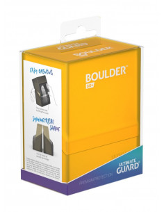 es::Ultimate Guard Boulde Deck Case 60+ Ámbar