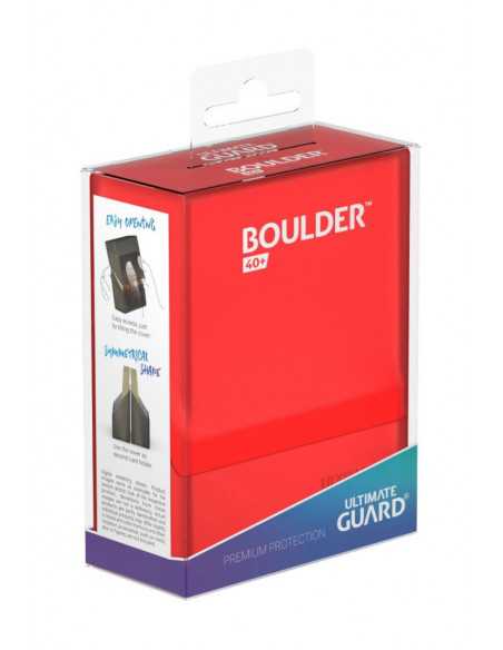 es::Ultimate Guard Boulde Deck Case 40+ Rubí