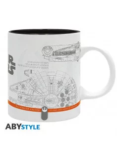 es::Star Wars Taza Spaceships blueprints 320 ml