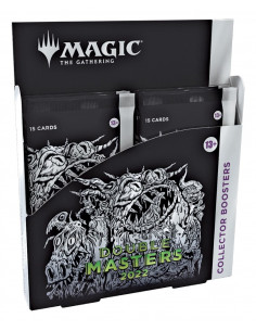 es::Collector Booster Display 4 Packs Double Masters Inglés Magic The Gathering (4 sobres) 