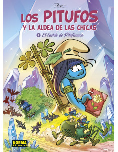 es::Los Pitufos y la Aldea de las Chicas 05. El bastón de Pitufisauce 
