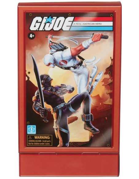 es::G.I. Joe Retro Series Pack Snake Eyes & Storm Shadow 10 cm