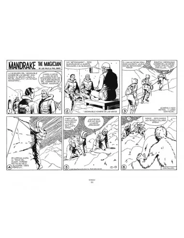 es::Mandrake el mago. 1959-1962. El abobinable hombe de las nieves