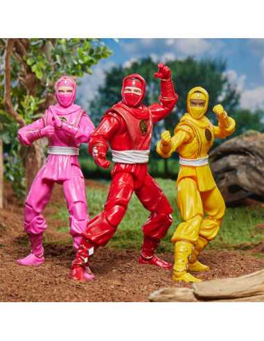 es::Power Rangers Lightning Collection Pack de 3 figuras Ninja Mighty Morphin Power Rangers