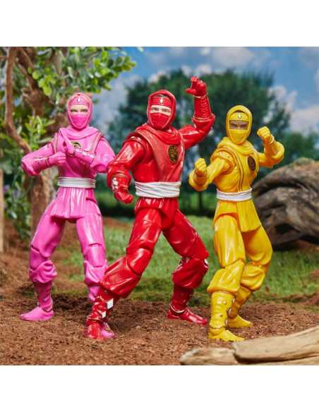 es::Power Rangers Lightning Collection Pack de 3 figuras Ninja Mighty Morphin Power Rangers