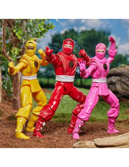 es::Power Rangers Lightning Collection Pack de 3 figuras Ninja Mighty Morphin Power Rangers