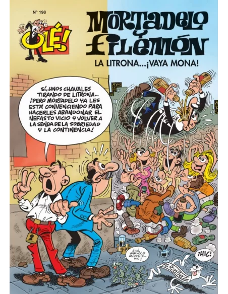 es::Olé Mortadelo 198: La litrona... ¡Vaya mona!