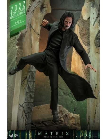 es::The Matrix Resurrections Figura 1/6 Neo Toy Fair Exclusive Hot Toys 32 cm