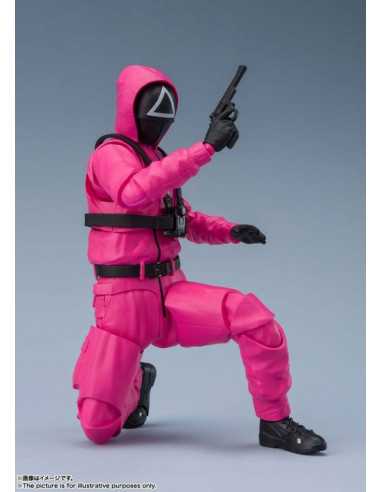 es::El juego del calamar Figura S.H. Figuarts Masked Soldier 14 cm