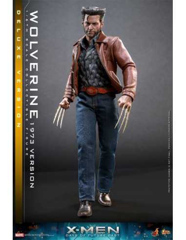 es::X-Men Días del futuro pasado Figura Movie Masterpiece 1/6 Wolverine (1973 Version) Hot Toys Deluxe Version 30 cm