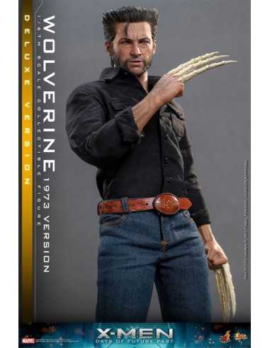 es::X-Men Días del futuro pasado Figura Movie Masterpiece 1/6 Wolverine (1973 Version) Hot Toys Deluxe Version 30 cm