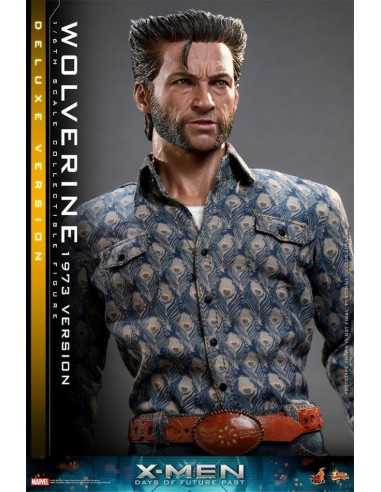 es::X-Men Días del futuro pasado Figura Movie Masterpiece 1/6 Wolverine (1973 Version) Hot Toys Deluxe Version 30 cm
