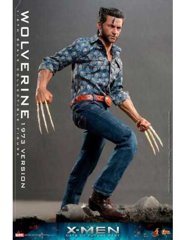 es::X-Men Días del futuro pasado Figura Movie Masterpiece 1/6 Wolverine (1973 Version) Hot Toys 30 cm